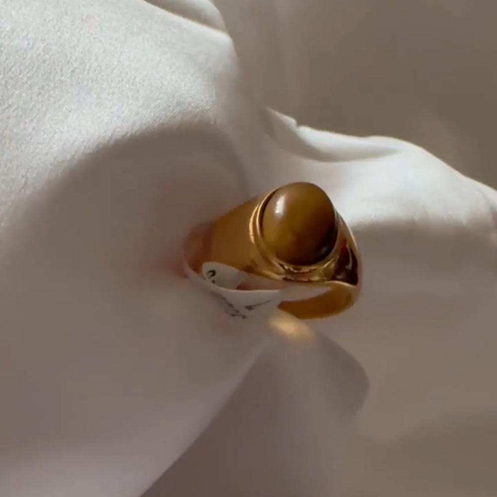 18k GP Ring